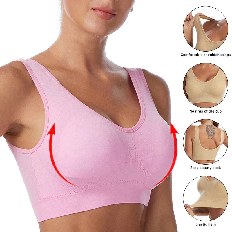 ComfyBra™ Ultra-Comfortable Seamless Bra (1+2 Free)