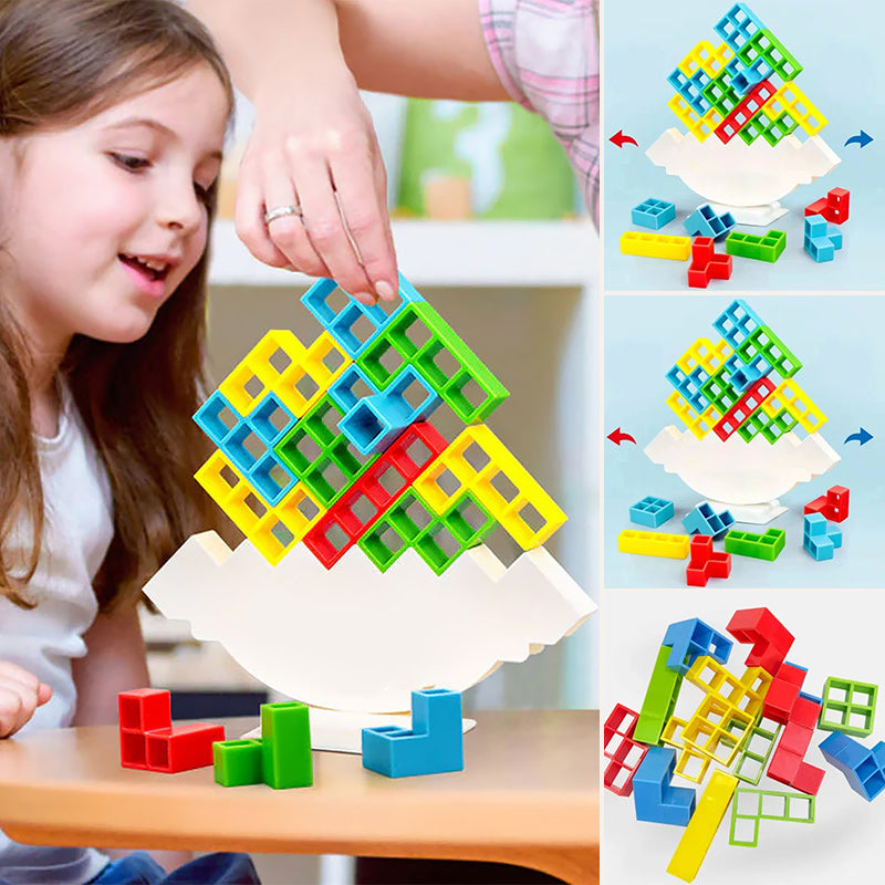 BrainBuild™ Magnetic Tetris Set - Unlock Creativity and Critical Thinking (16 PIECE SET)