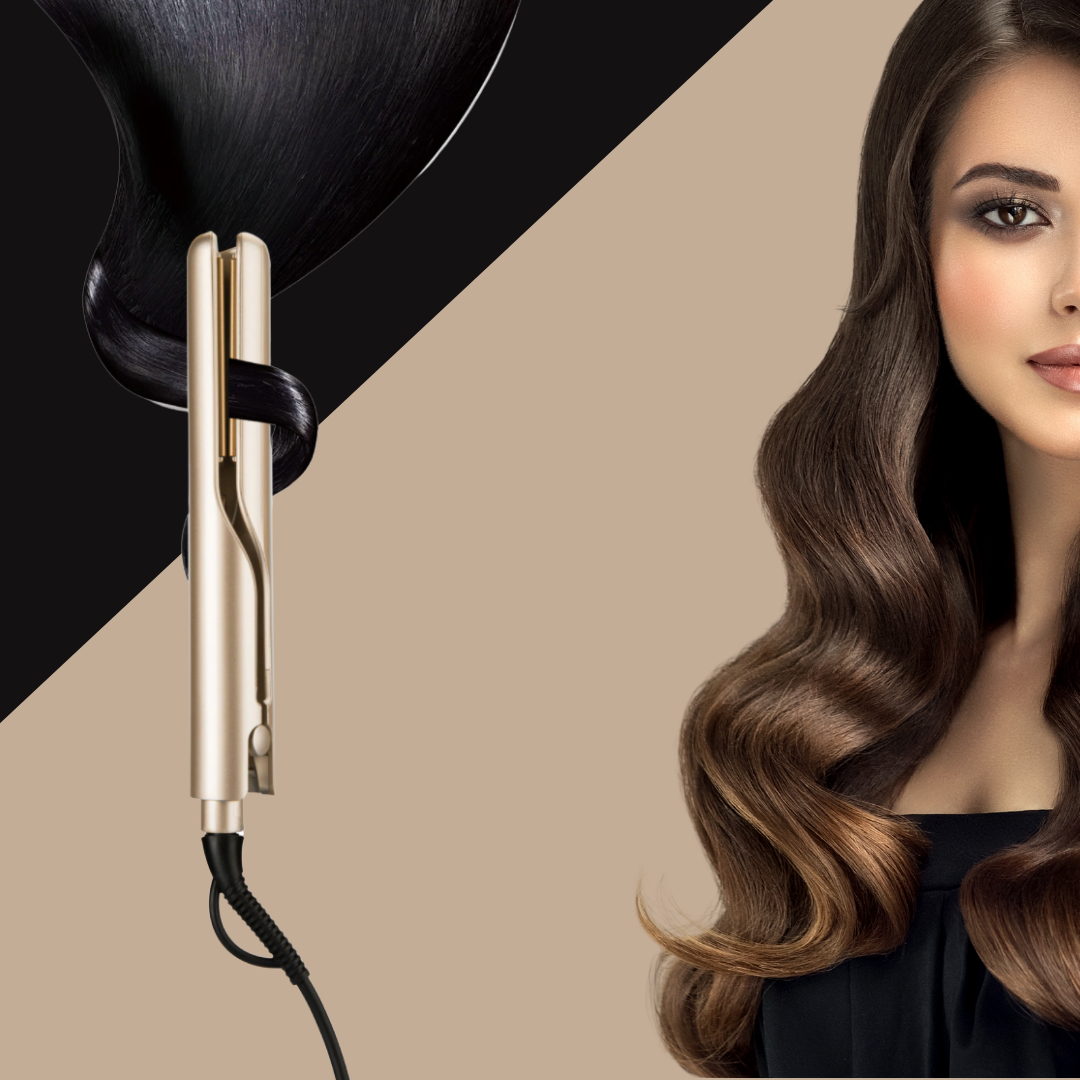 CurlPro™ Isabella - 2-in-1 Hairstyler | Curly or Straight Hair in Seconds!