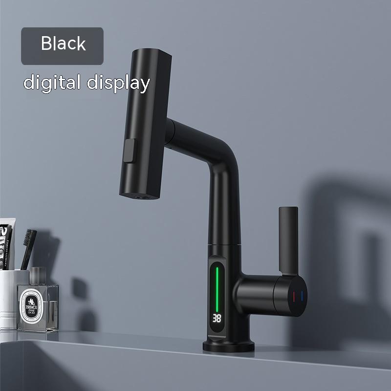 LättFlöde™ - 3-in-1 Extendable Smart Waterfall Basin Faucet - Made in Sweden