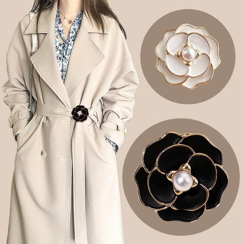 PearlLux™ Silk Scarf & Belt Buckle | Instant Elegance in Every Wear! (1+1 FREE)