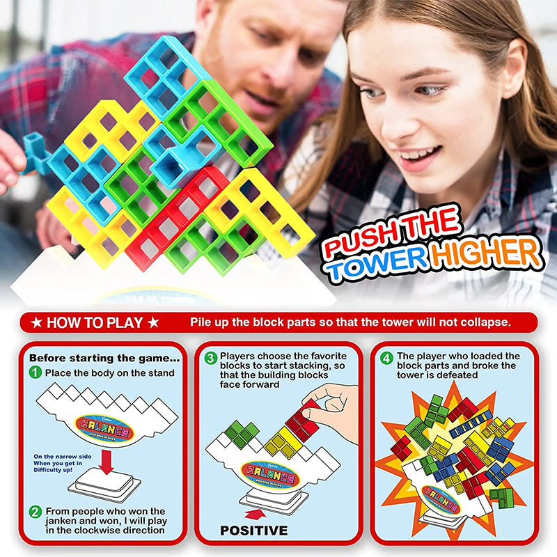 BrainBuild™ Magnetic Tetris Set - Unlock Creativity and Critical Thinking (16 PIECE SET)