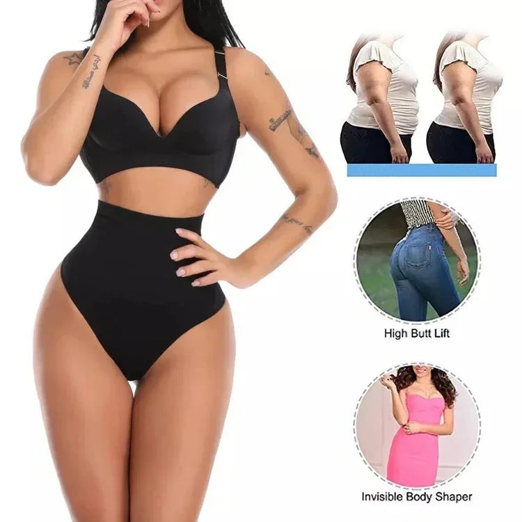 SmoothLine™ High Waist Shaping Thong (1+2 free)