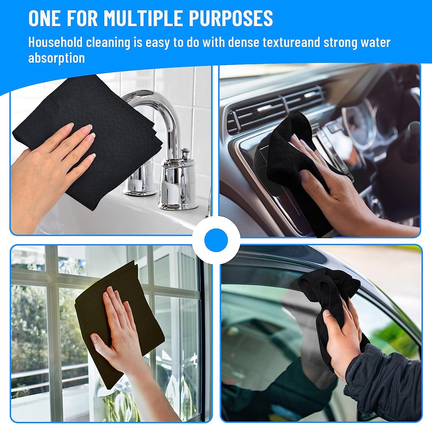 SuperWipe™ Clean without Stripes or Lint! (5+5 Free)