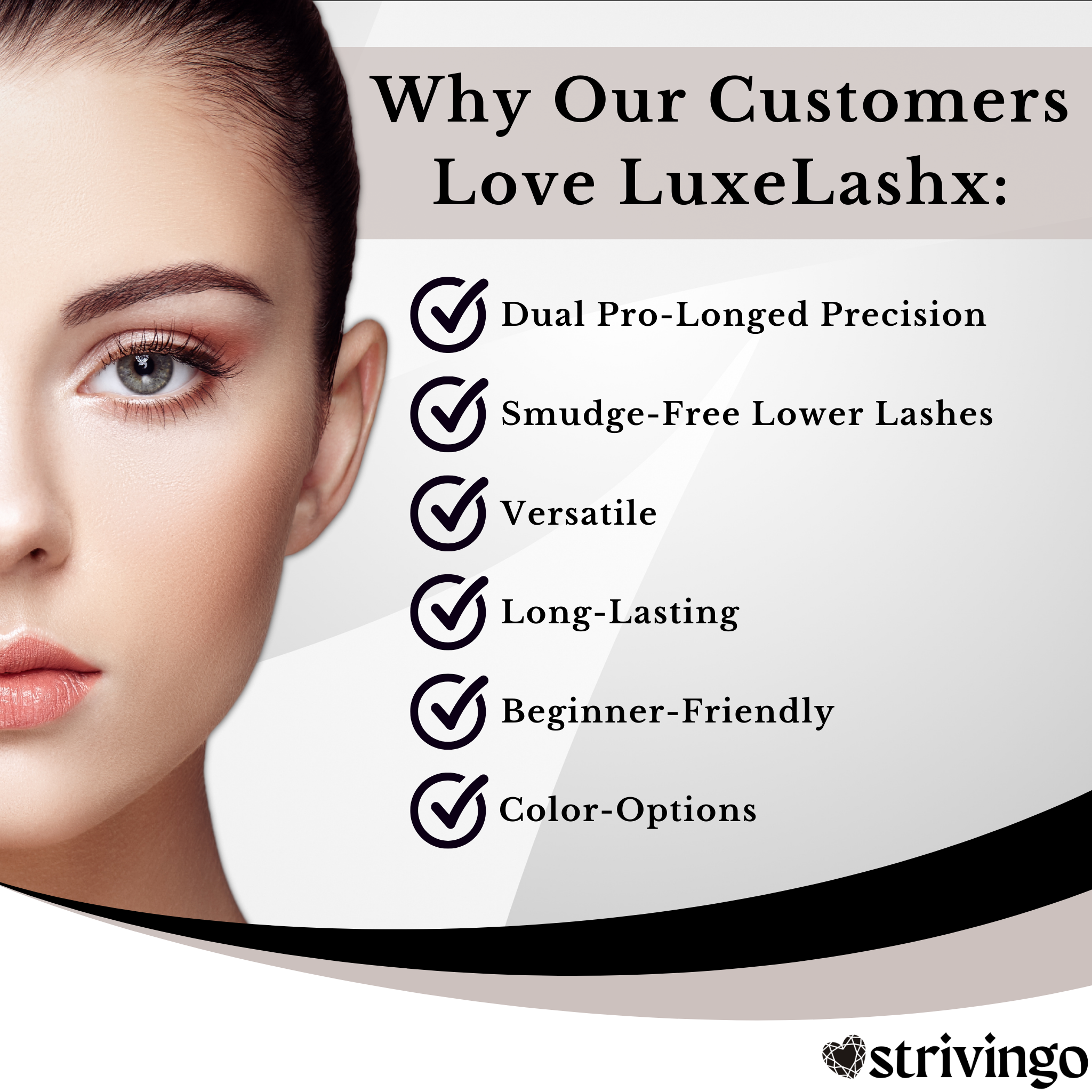 LuxeLashx™ 4-in-1 Double Tip Lower Eyelash Eyeliner (1+1 Free)