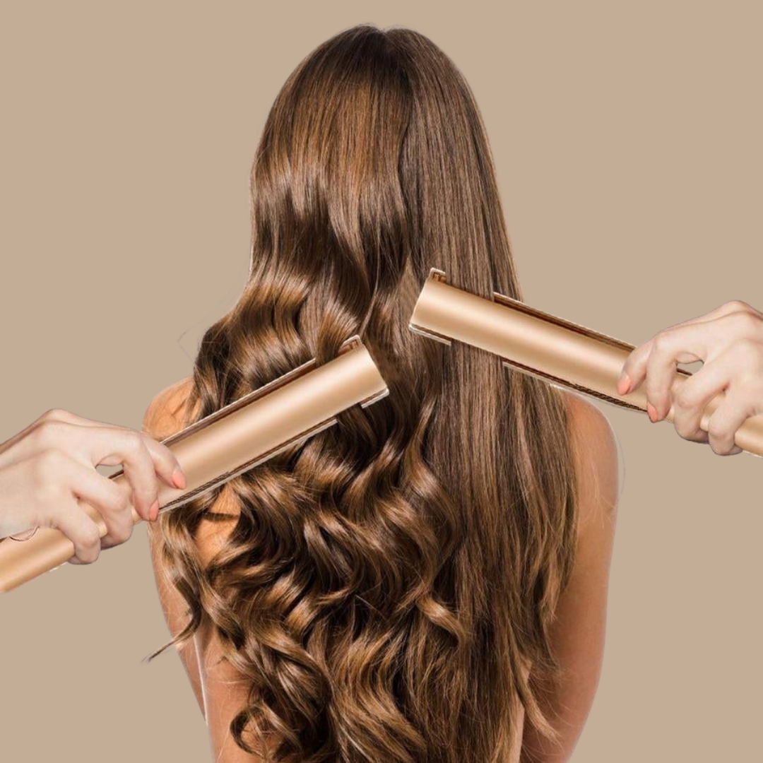 CurlPro™ Isabella - 2-in-1 Hairstyler | Curly or Straight Hair in Seconds!