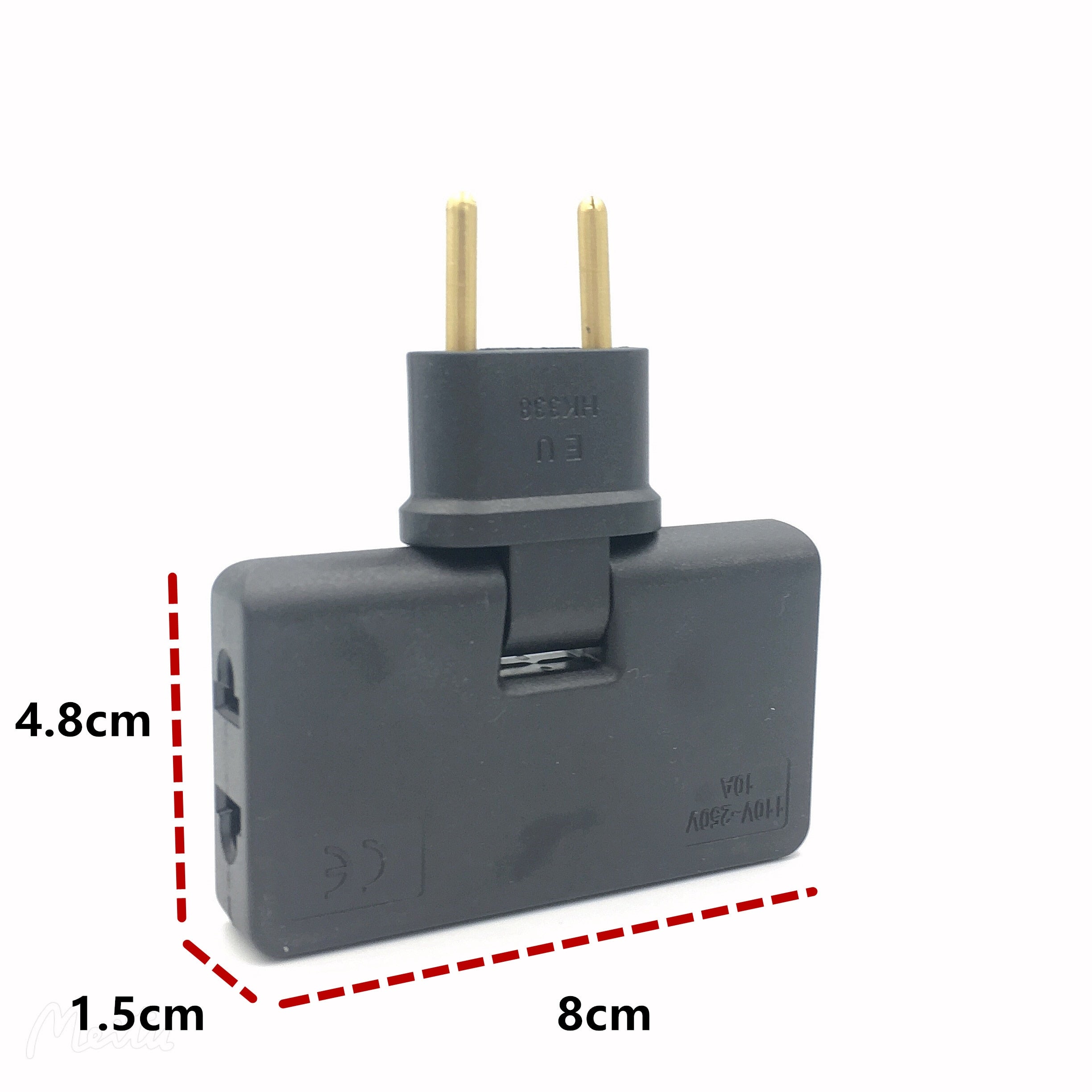 InvisiblePlug™  180º Rotatable - 3 X As Many Sockets - Ultra Thin Design