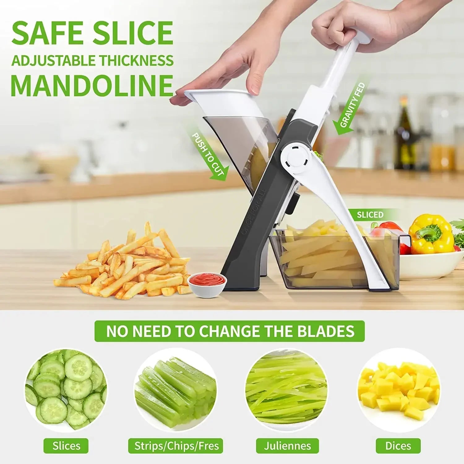 Mandolix PRO - The multi-functional mandolin for top chefs