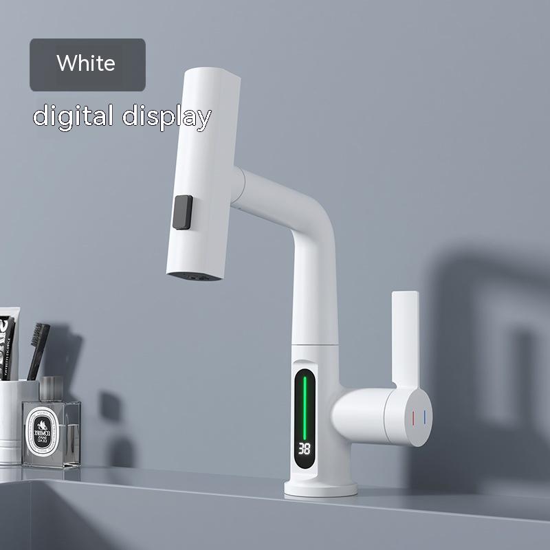 LättFlöde™ - 3-in-1 Extendable Smart Waterfall Basin Faucet - Made in Sweden