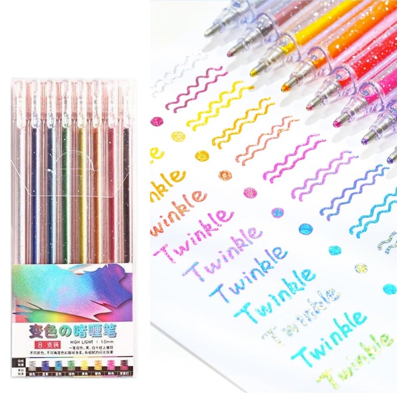 BioGlitter™ Biodegradable Glitter Gel Pens