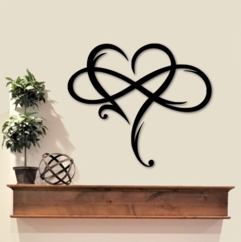 LoveWall™ - Infinite hearts wall decoration.