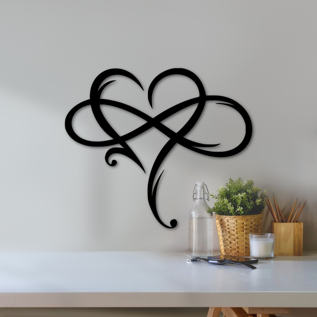 LoveWall™ - Infinite hearts wall decoration.