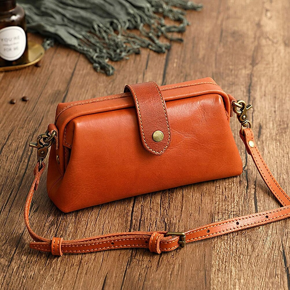 Vanity Bag™ | Handmade retro leather bag (60% OFF!)